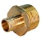 Apollo 3/4 in. Brass PEX Barb x 1 in. Male Pipe Thread Reducing Adapter APXMA341 - alternate 4